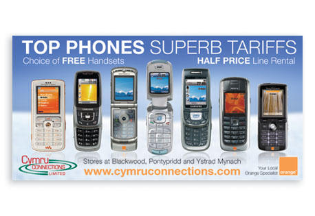 Cymru Connections Billboard